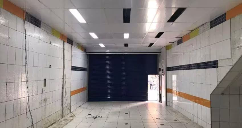 Salão comercial para locação no centro de santo andré, rua oliveira lima