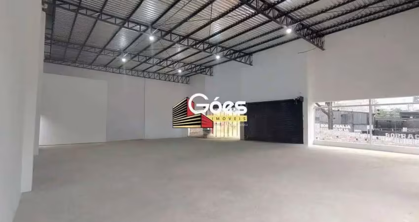 Loja em construção para locação na vila scarpelli, em santo andré