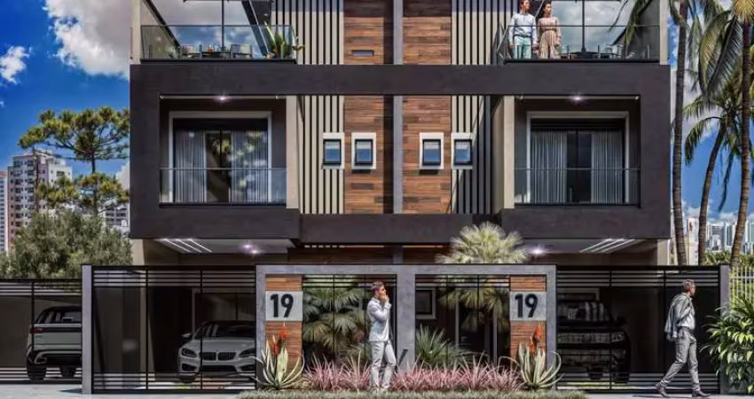 Em rua sem saída, entrega 2025! sobrado/triplex 03 dorm e 02 vagas!