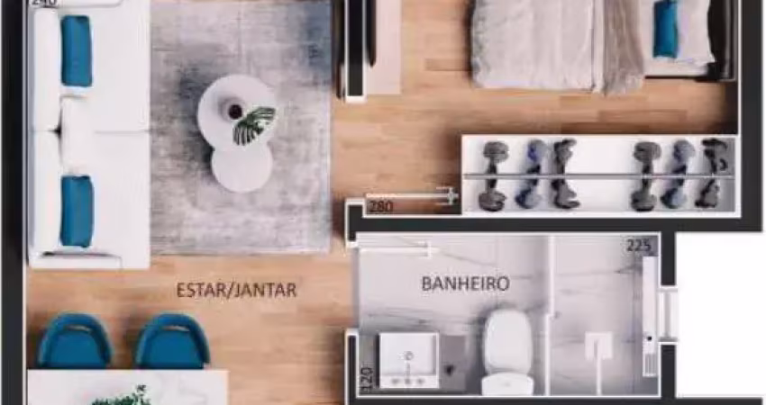 Imóvel pronto com sustentabilidade? aptos de 01 dorm você encontra aqui!