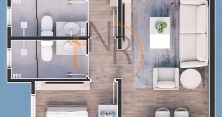 Faça parte do ravena! apartamentos com 2 suítes + bwc social