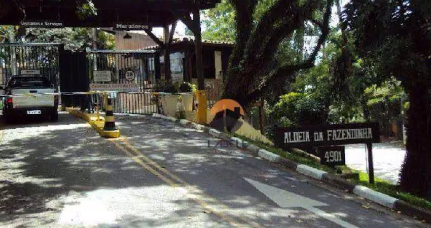 Terreno - condomínio aldeia da fazendinha - granja viana - sp
