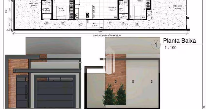 Casa com 2 dormitórios à venda, 66 m² por R$ 360.000,00 - Pontal de Santa Marina - Caraguatatuba/SP