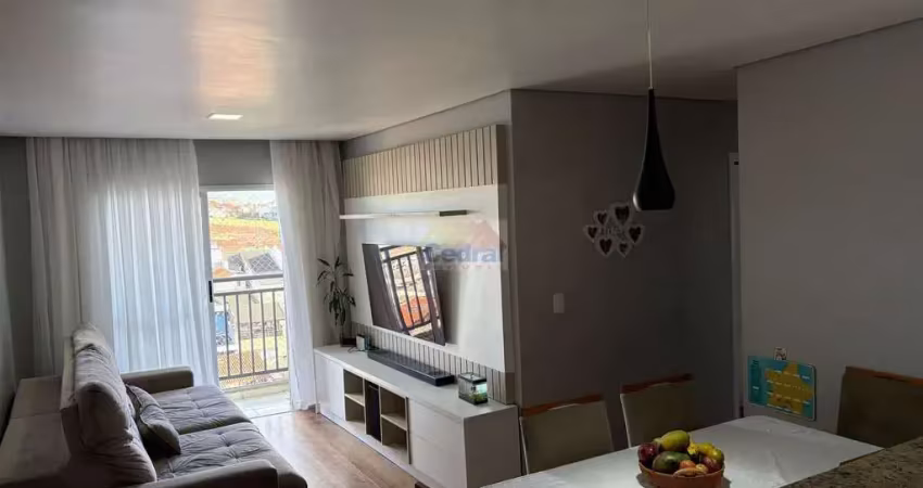 Apartamento 3 dormitórios, 78m²  à venda condomínio spazio d'italia - vila mogi moderno, mogi das cruzes