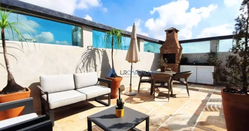 Cobertura com 2 dormitórios à venda, 212 m² por R$ 2.250.000,00 - Ponta da Praia - Santos/SP
