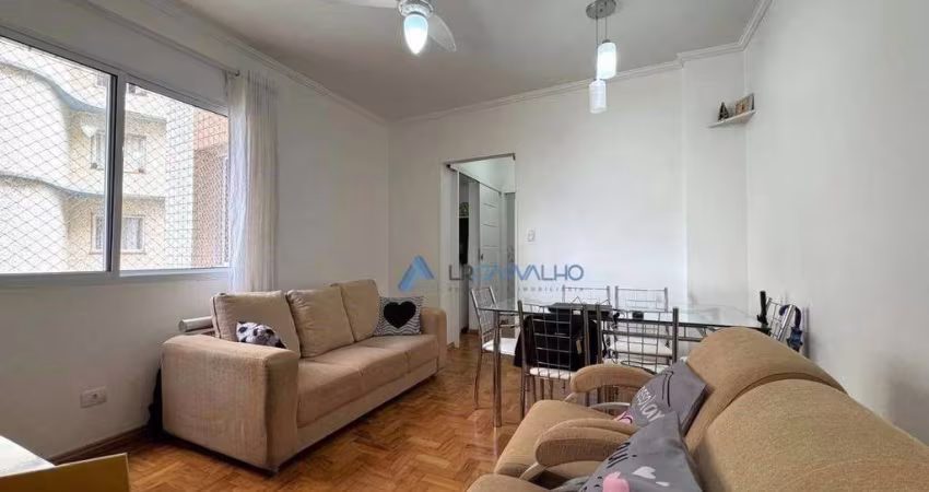 Apartamento com 1 dormitório à venda, 46 m² por R$ 335.000,00 - José Menino - Santos/SP