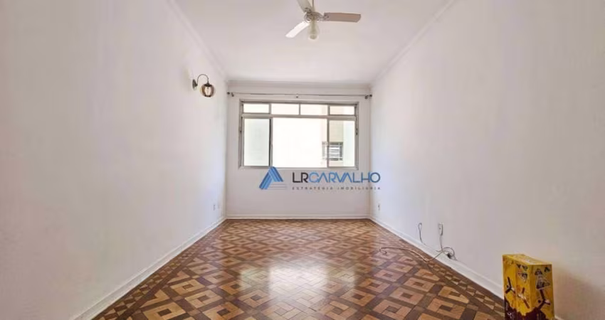 Apartamento no Gonzaga com 1 dormitório à venda, 60 m² por R$ 380.000 - Santos/SP