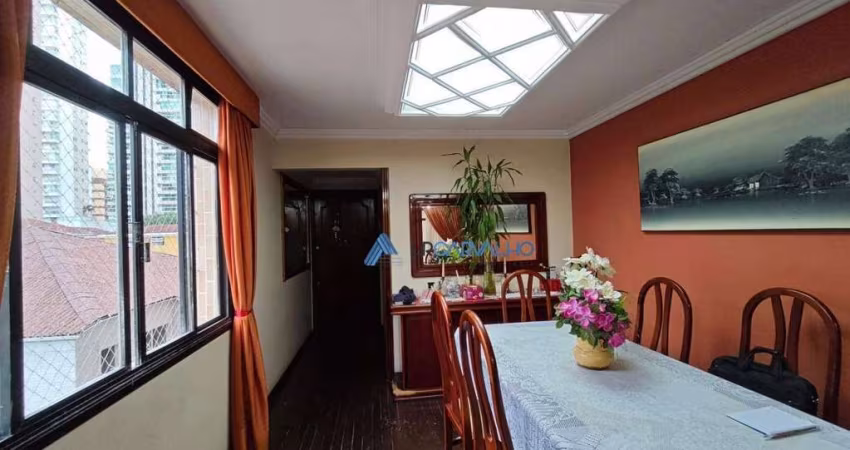 Apartamento com 3 dormitórios à venda, 165 m² por R$ 890.000 - Gonzaga - Santos/SP