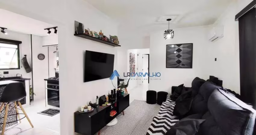Apartamento com 2 dormitórios à venda, 71 m² por R$ 599.000,00 - Embaré - Santos/SP