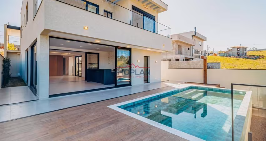 Casa em condomínio Atibaia, 3 suítes, vista panorâmica