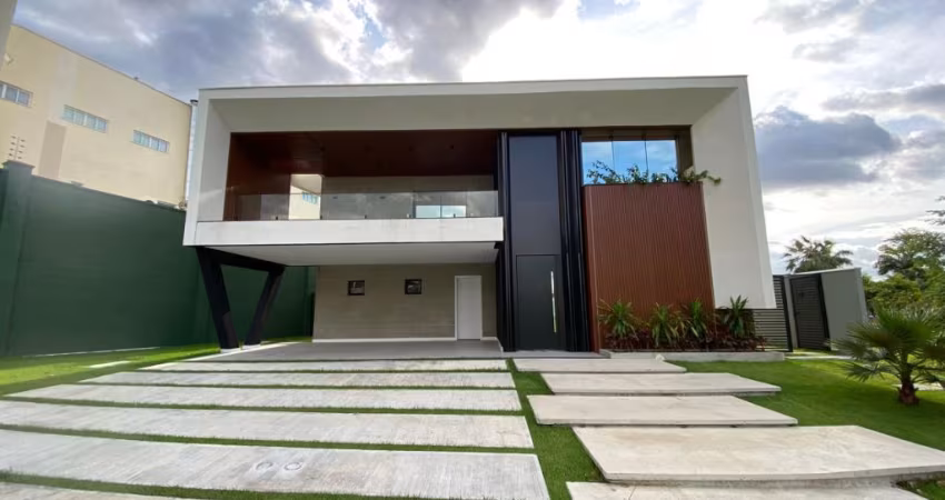 AZUR CONDOMÍNIO LAGO - CASA DE ALTO PADRÃO Estilo Moderno, 400m², 4 suítes, Centro, Eusébio/CE