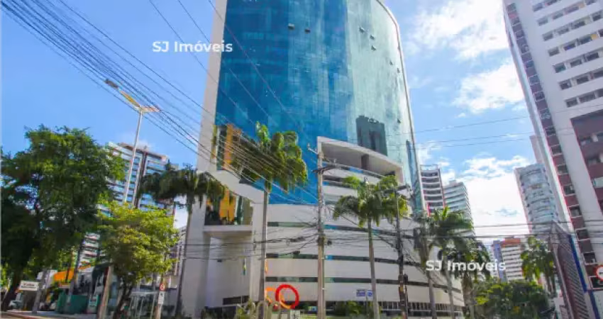 Sala mobiliada no meireles lc corporate green tower  oportunidade