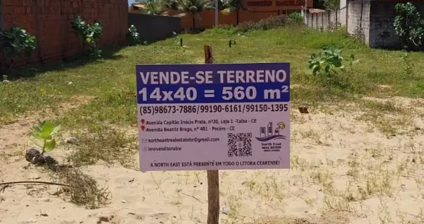 Vende - se terreno matriculado no barramar da taiba a 80m da praia