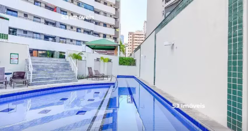 Apartamento cm 2 suítes semi mobiliado no meireles com ótima localização