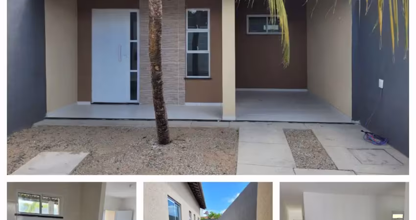 Excelente casa plana em aquiraz   casa com 3 quartos, 90m2