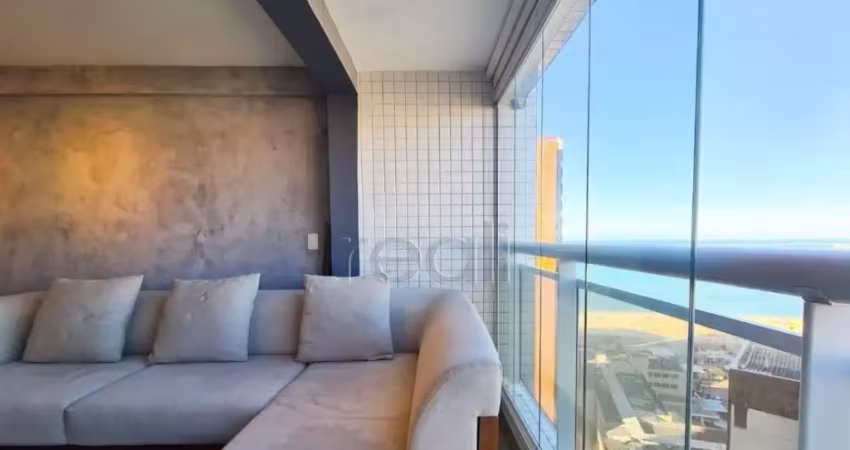 Apartamento com 2 quartos vista mar no meireles com 1 vaga e lazer completo