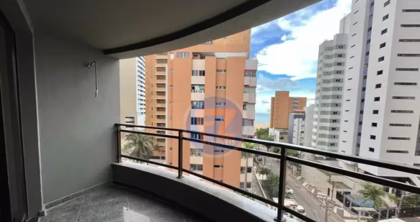 Apartamento no meireles com 3 quartos vista mar ótima localização