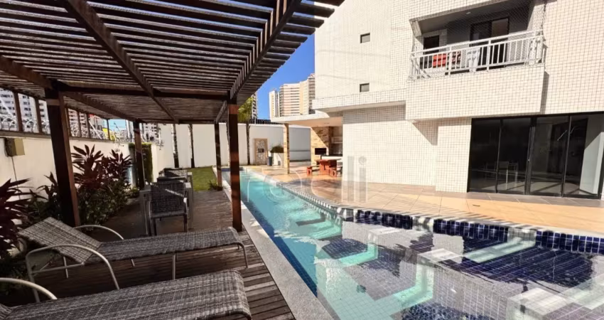 Apartamendo á venda no cocó com 3 quartos sendo 1 suíte e lazer