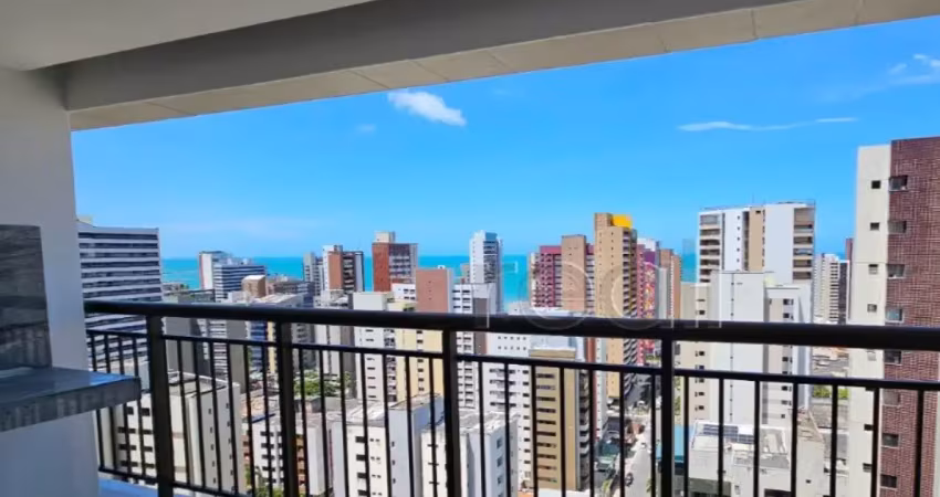 Apartamento á venda no mucuripe com 2 quartos, ótima localização e lazer completo