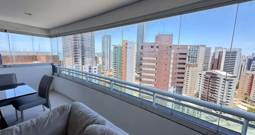 Apartamentocom vista mar 2 quartos e lazer completissimo no meireles