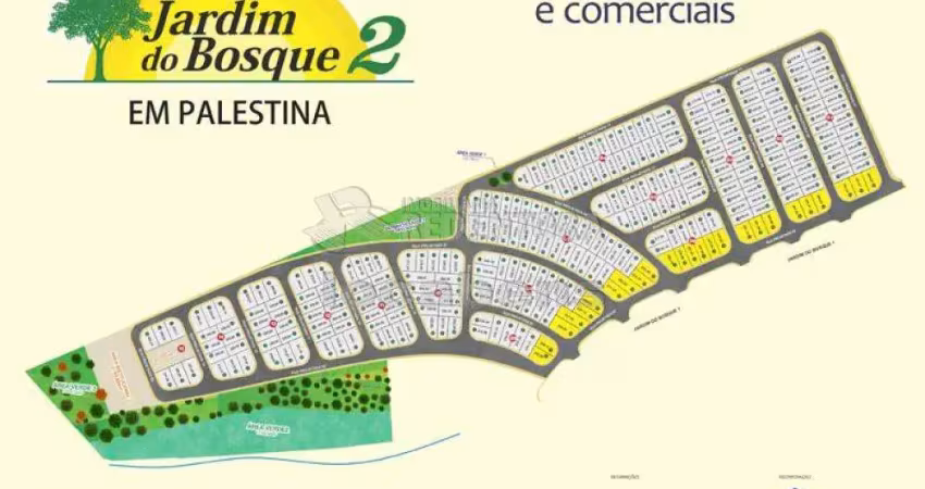 Terreno à venda no Jardim do Bosque II, Palestina 