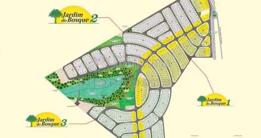 Terreno à venda no Jardim do Bosque II, Palestina 