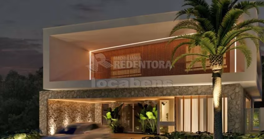 Quinta do Golfe I sobrado inteligente 100% automatizado possuindo 5 suítes
