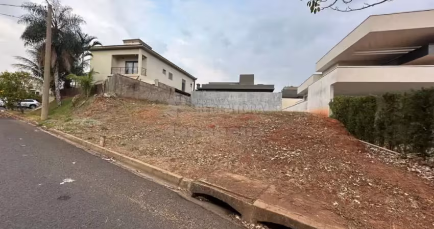 Terreno em condomínio fechado à venda no Residencial Gaivota II, São José do Rio Preto 