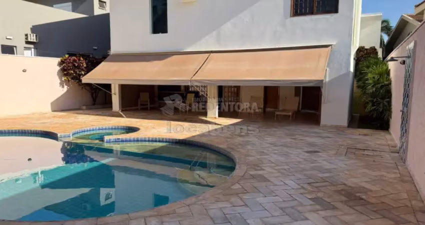 Casa em condomínio fechado com 4 quartos para alugar no Parque Residencial Damha, São José do Rio Preto 