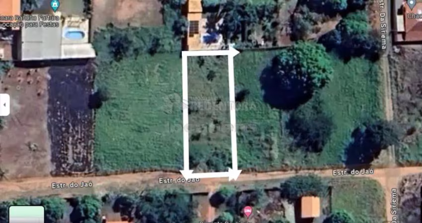 Terreno à venda na Chácara Recreio Parque do Sabiá (Zona Rural), São José do Rio Preto 