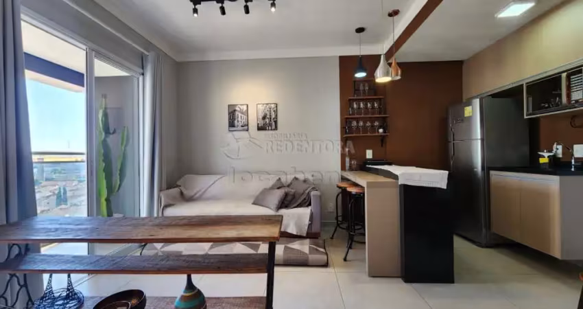Studio localizado jardim tarraf ii / edificio duo jk com 01 dormitório.