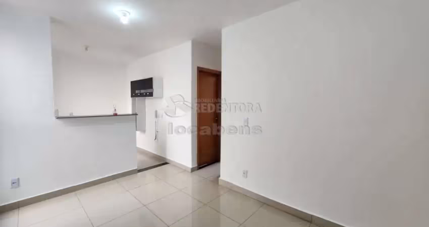 Apartamento para locação no jardim nunes com portaria e armário planejado.