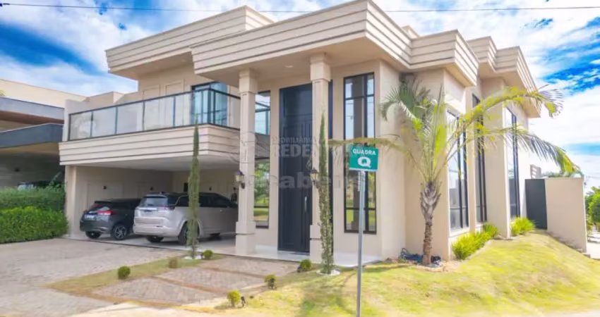 Casa em condomínio fechado com 4 quartos à venda no Parque Residencial Damha VI, São José do Rio Preto 