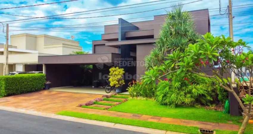 Casa em condomínio fechado com 4 quartos à venda no Parque Residencial Damha V, São José do Rio Preto 