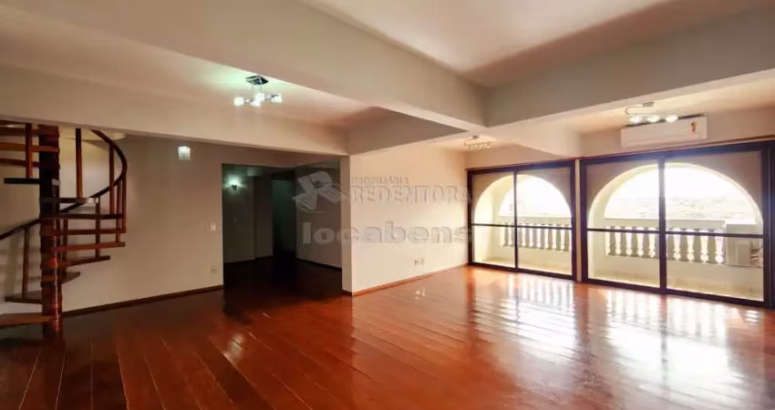 Cobertura com 4 quartos para alugar no Centro, São José do Rio Preto 