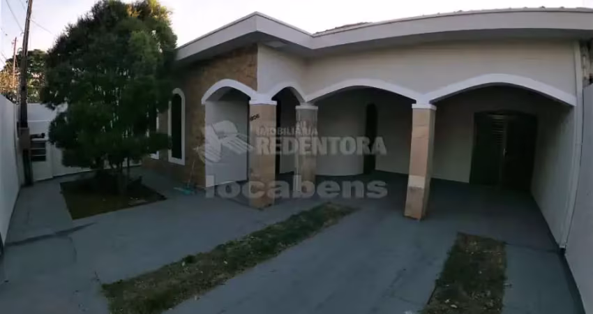 Casa com 3 quartos para alugar na Vila Moreira, São José do Rio Preto 