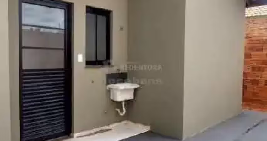 Casa com 2 quartos à venda no Parque Residencial Edson Baffi, São José do Rio Preto 