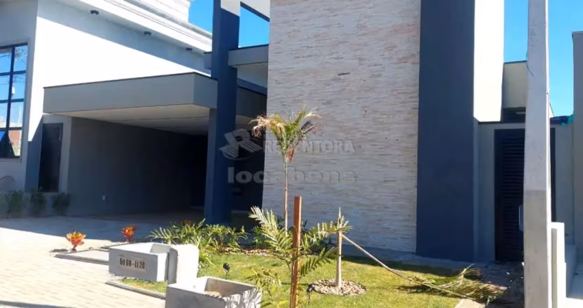 Terra vista residence club mirassol, casa com 03 suítes e área de lazer com piscina.