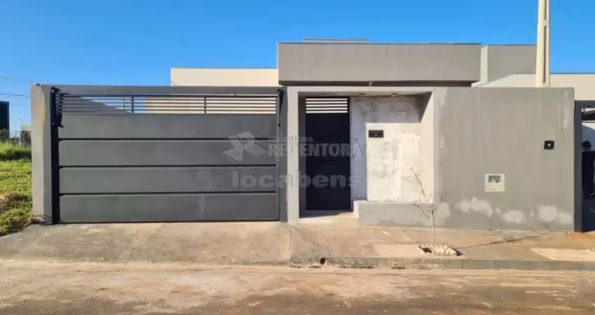 Casa com 02 dormitórios, 02 vagas de garagens no bairro maisparque rio preto.
