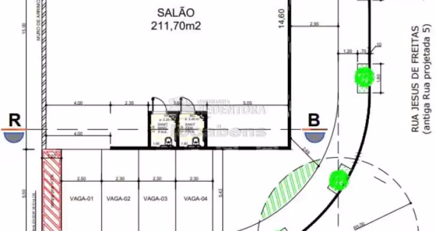 Barracão / Galpão / Depósito para alugar no Centro Empresarial Coplan, São José do Rio Preto 