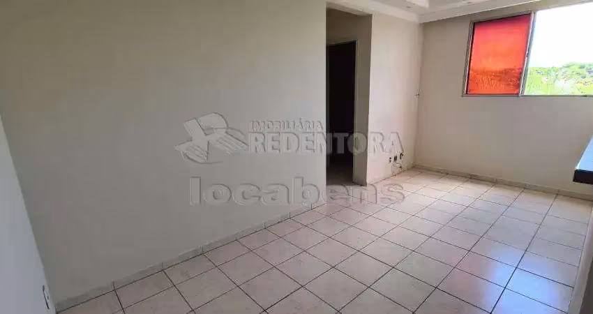 Apartamento com 2 quartos para alugar no Residencial Ana Célia, São José do Rio Preto 