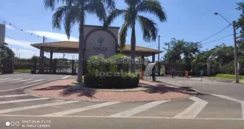 Terreno em condomínio fechado à venda no Residencial Maza, São José do Rio Preto 