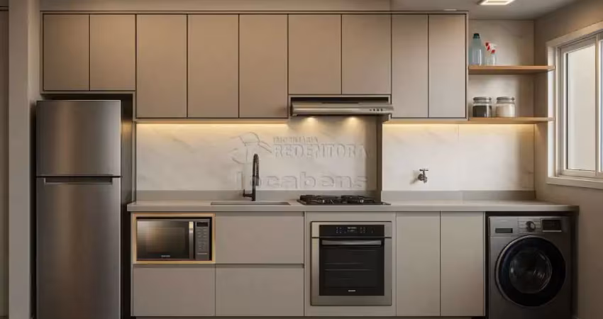 Apartamento no jardim são marcos com 02 quartos, 01 banheiro e condomínio completo.