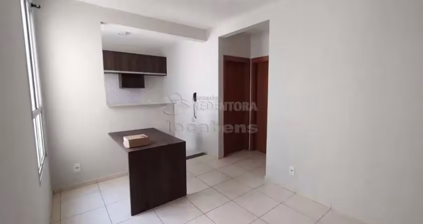 Apartamento rio iguaçu jardim nunes, 02 dormitórios com cozinha planejada.