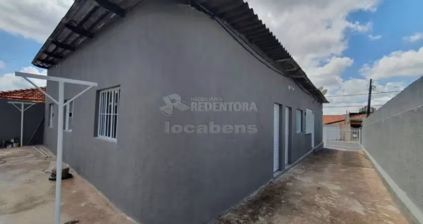 Casa com 2 quartos para alugar na Vila Ercília, São José do Rio Preto 