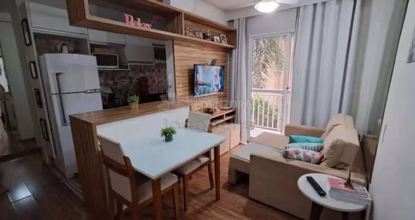 Apartamento com 2 quartos à venda no Residencial Santa Filomena, São José do Rio Preto 