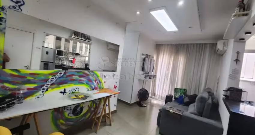 Condomínio spazio rio pérola - apartamento mobiliado com 3 dormitórios e 2 vagas de garagem cobertas
