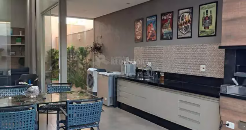 Casa em condomínio fechado com 3 quartos à venda no Village Damha Rio Preto III, São José do Rio Preto 