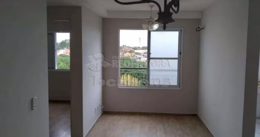 Apartamento para locação localizado no bairro jardim santa rosa com 2 dormitórios e área de serviço