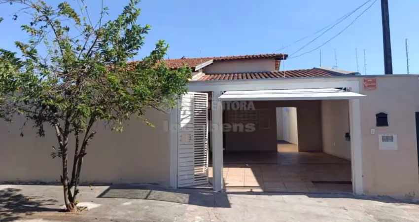 Casa para locação no jardim arroyo com sistema de segurança e 4 vagas de garagem.